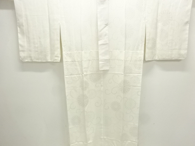 JAPANESE HITOE JUBAN / WOVEN KIKU ARABESQUE